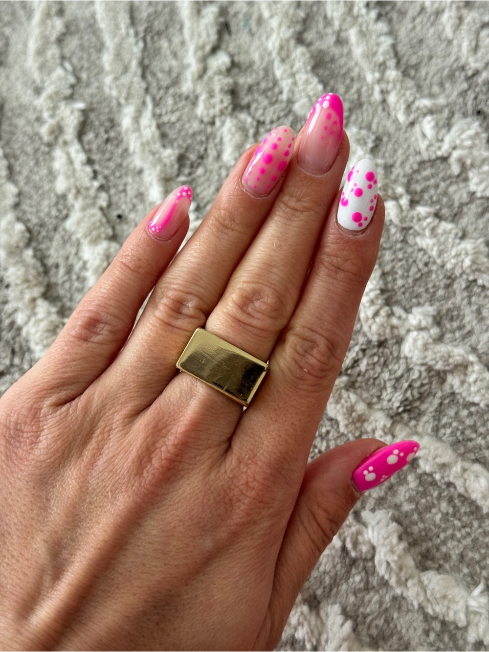 square statement ring